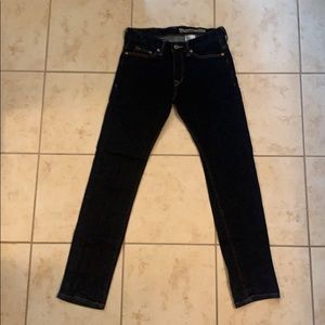 Dark indigo slim low waist H&M jeans 29x32